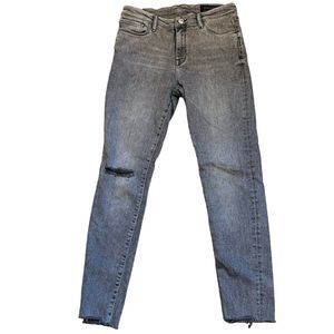 All Saints Grace Destroy Ankle Jean in Gray Wash Women’s Size 31